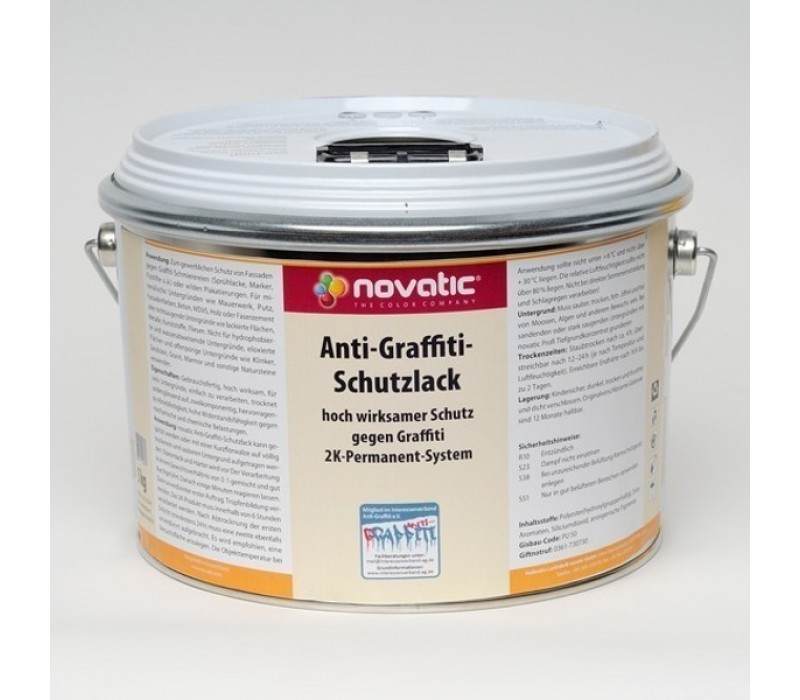 novatic Anti-Graffiti-Schutzlack 2K - 5kg