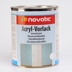 novatic Acryl-Vorlack AG80 - weiß